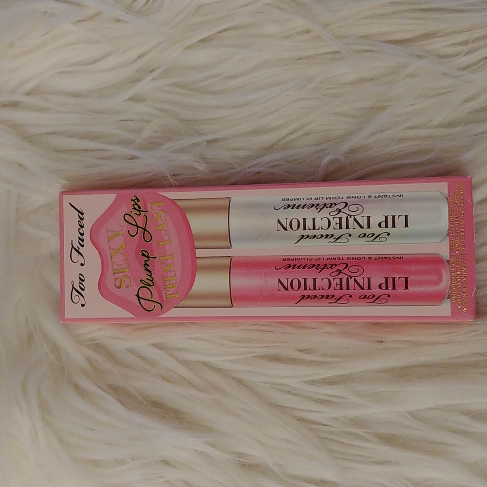 💋FIRM! NWT TOO FACED SEXY PLUMP LIPS THAT LAST LIP INJECTION BOX SET